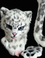 Snow Leopard Fursuit