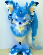 Blue Deer Kemono Head Fursuit