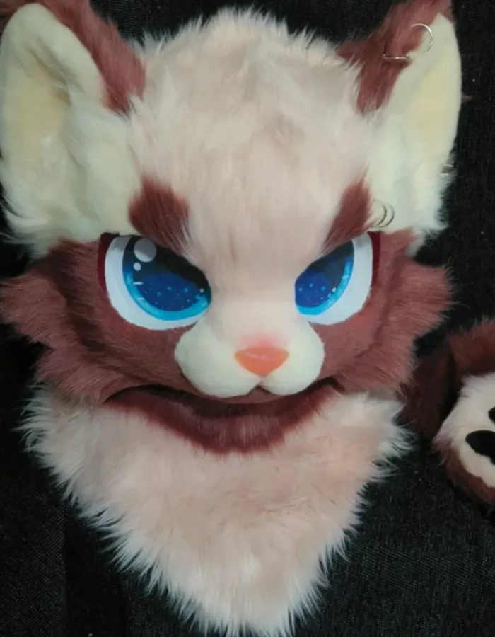 Chocolate Chips Kitten Kemono Head Chocolate Chips Kitten Kemono Head