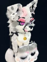 Wolf Kemono Head Fursuit