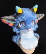 Dragon Kemono Head Fursuit