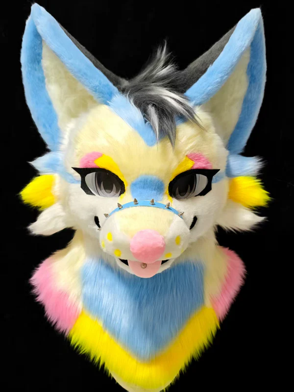 Wolf Toony Head Fursuit,