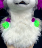 Neon Fox Kemono Head Fursuit
