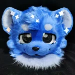 Blue Bear Kemono Head Fursuit