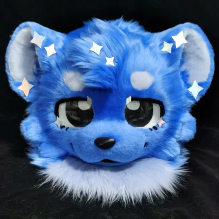 Blue Bear Kemono Head Fursuit