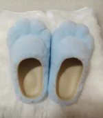 Cabbage animal foot shoes cat claw fur shoes