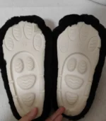 Cabbage animal foot shoes cat claw fur shoes