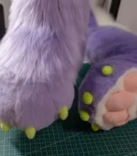 Close-fitting furry furry socks