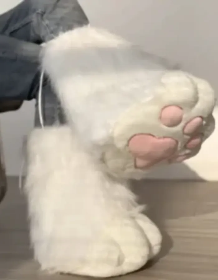 Cute cat claws thickened foot covers Cute cat claws thickened foot covers