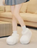 Full-coverage cat paw women's shoes