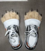 Furry Animal claw shoes outdoor